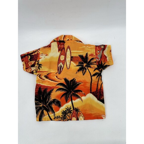 Royal Hawaiian Creations Kids Hawaiian Shirt, tuddler 12 Months - Picture 2 of 6